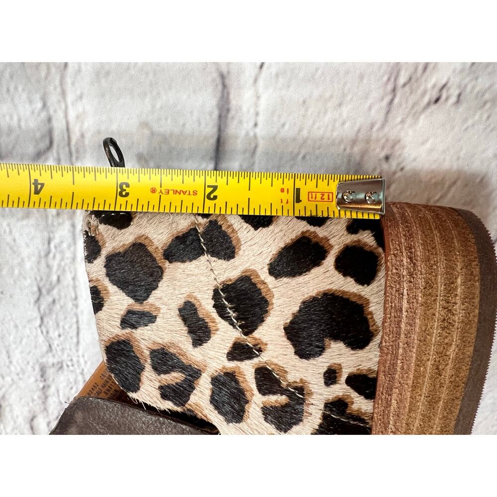 NEW Kork Ease Renny Booties brown Animal Print size 8 Calf Hair & Leather - Picture 9 of 12